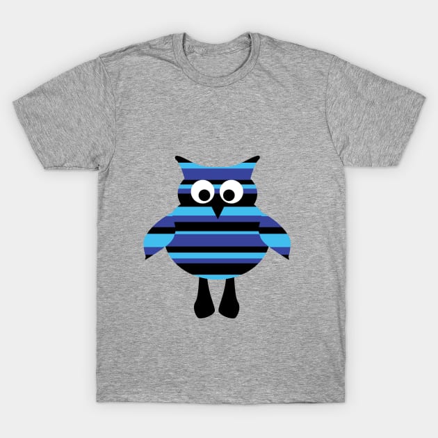 Owlbert the Cute Owl Pal T-Shirt by magentasponge